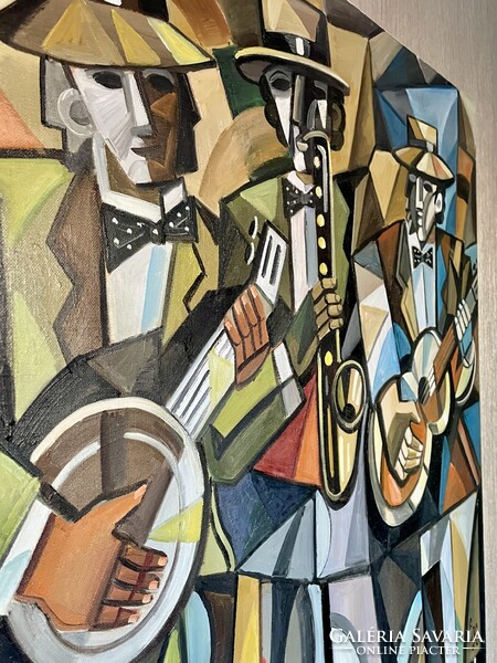 Elena Khmeleva olajfestmény 80cm x 80cm