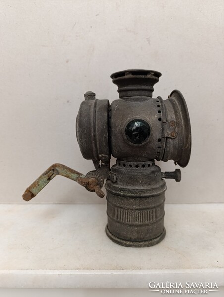 Antik bicikli lámpa Alte Fahrradlampe Bicycle Lamp karbid kerékpár gyűjtemény felújítandó 835 1568