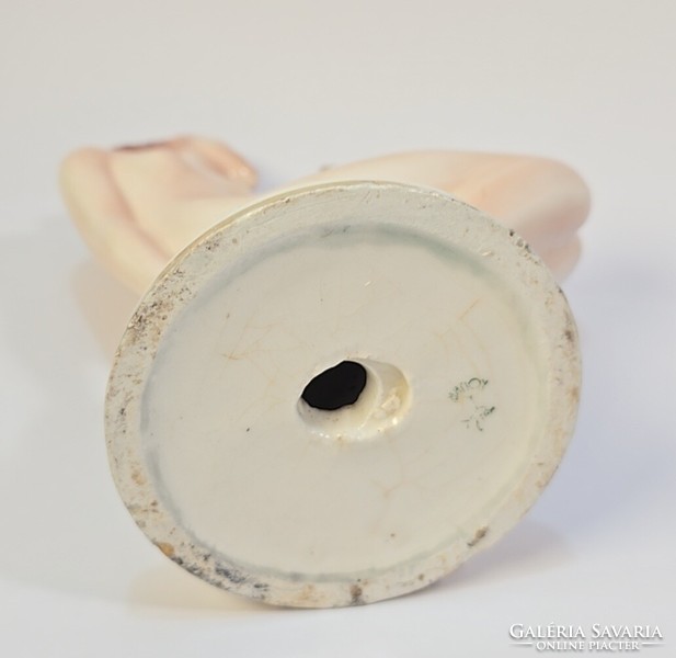 Lonkay Antal - nagyon ritka art deco porcelán figura  / Drasche - Kolibri