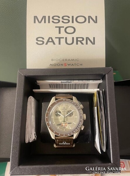 OMEGA karóra,Swatch Moonswatch Speedmaster óra + DOBOZ,összes modell,12 szín-bolygó