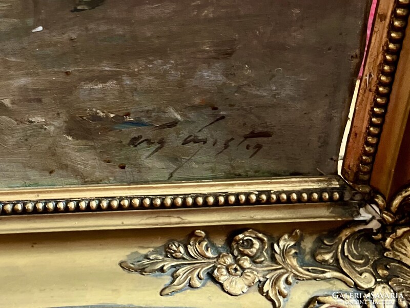 ÁCS ÁGOSTON TERE-FERE Tisztítás után 60x80cm