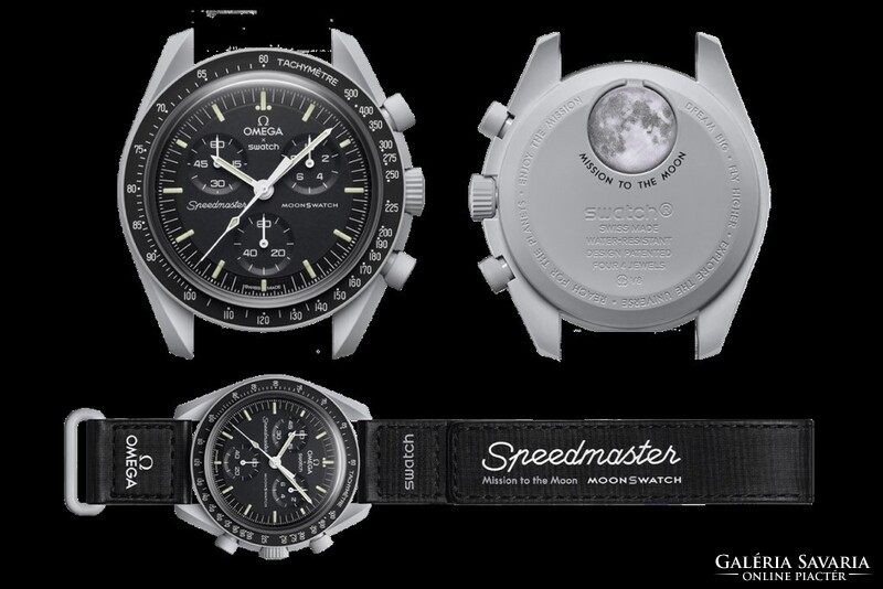 OMEGA karóra,Swatch Moonswatch Speedmaster óra + DOBOZ,összes modell,12 szín-bolygó
