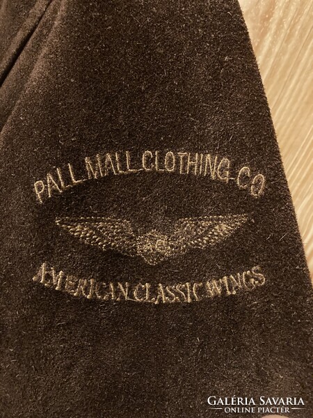 Pall Mall beleírt M-es de L-nek is bőven jó férfi bőr kabát dzseki