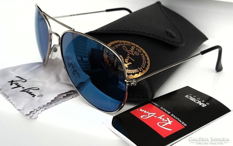 RAY BAN NAPSZEMÜVEG TOKKAL, KENDŐVEL,ÚJ!
