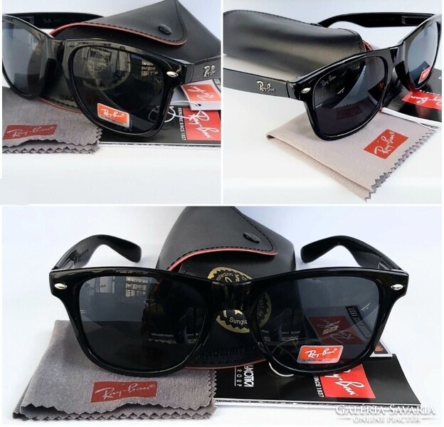 RAY BAN Wayfarer NAPSZEMÜVEG TOKKAL, KENDŐVEL,ÚJ!