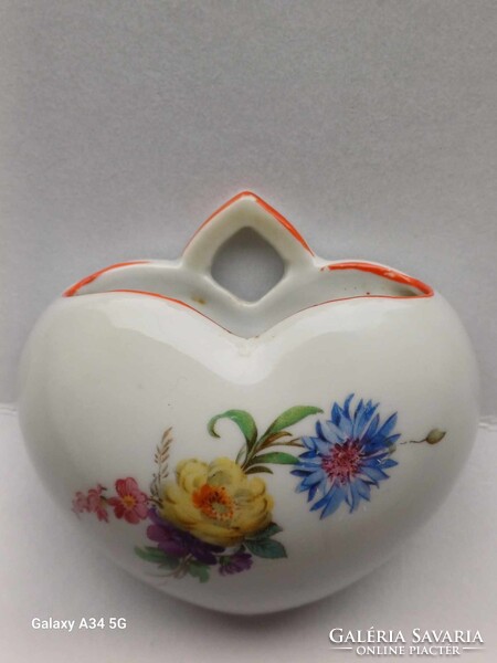 Schaubach kunst porcelán szenteltvíztartó
