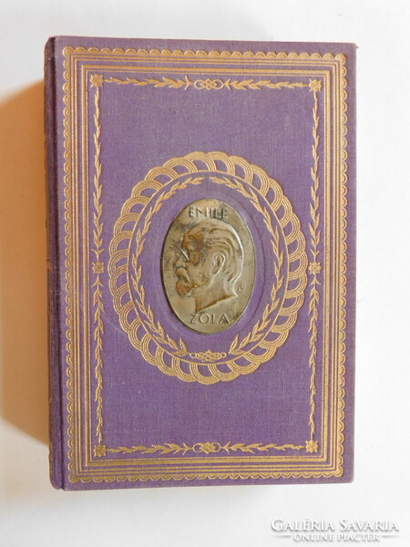 Antik könyv Beck Ö. Fülöp plakettel - Emile Zola: A zsákmámy