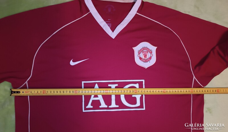 2XL-es vintage nike Manchester United FC (2006/07) hazai mez