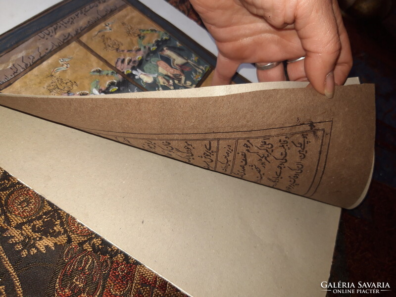 Old, Illustrated Persian Manuscript - One sheet
