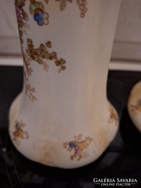 2 db vintage Crown Ducal angol porcelán váza