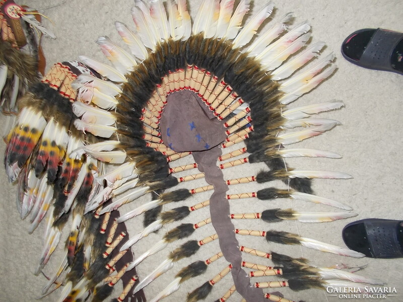 3db antik indián fejdísz