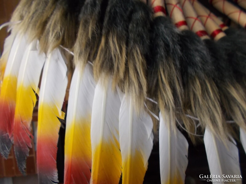 3db antik indián fejdísz