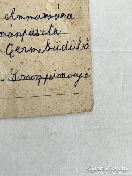 Régi, retro Böbe baba és Cicamica (Futrinka utca) mesefigurás képeslap - Bródy Vera, Lévai Sándor