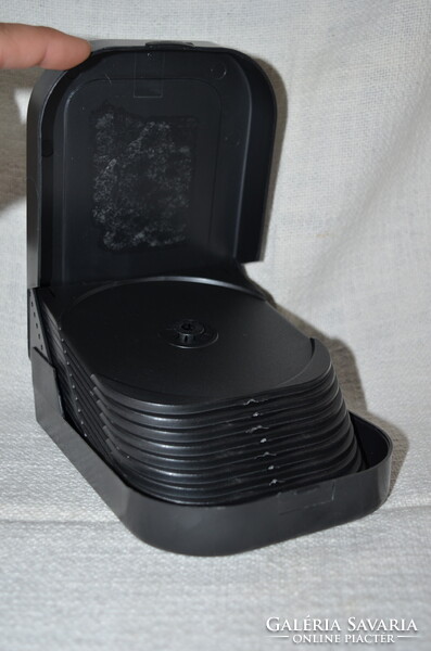 Retro VCD video cd tartó doboz a 90 es évekből  ( DBZ 00124 )