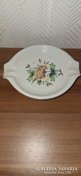 Hollóházi porcelán hamutál
