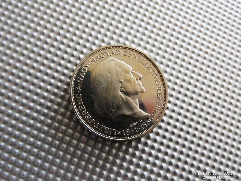 1936 jelöletlen Artex Liszt Ferenc ezüst 2 Pengő UNC verdefényes PP csak 1000 db Nagyon ritka! R!