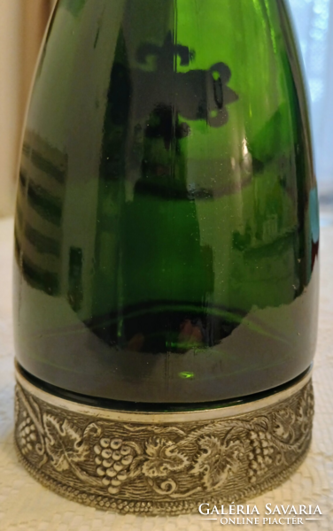 Segura Viudas fémdíszes luxus Brut Reserva Heredad pezsgős palack