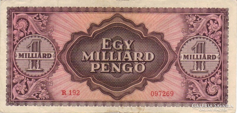 1 egy milliárd egymilliárd pengő 1.