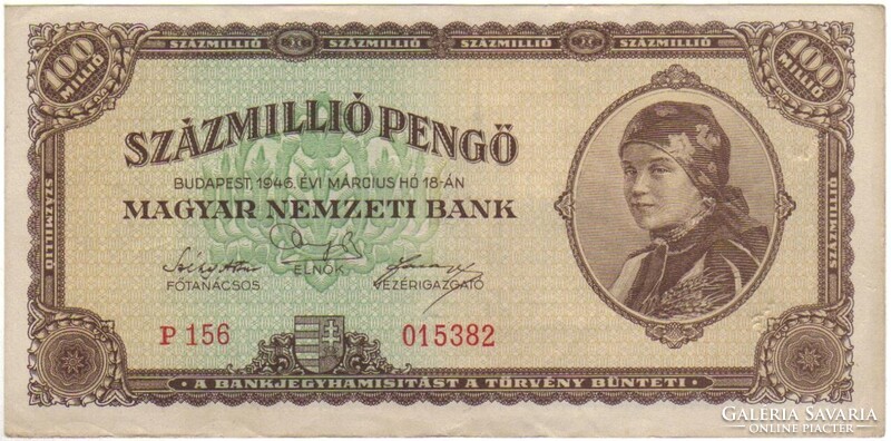 Százmillió pengő 1946 1.