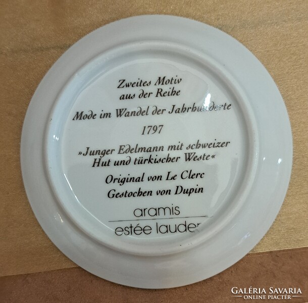 Esteé Lauder Aramis porcelán tányér 2 (M5477)