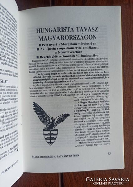 Magyarország a patkány évében Összeállította és szerkesztette Tóth Judit. 1996. Kanada 64 p.