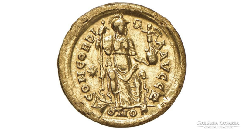 Theodosius  (402-450) solidus