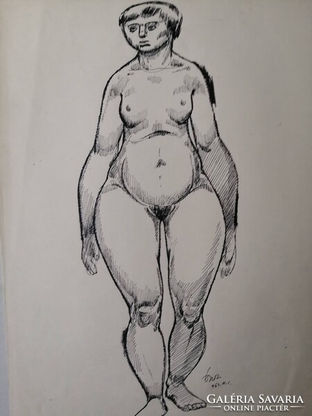 NEMES TÖRÖK JÁNOS /1907-1980/- GRAFIKUS, KARIKATURISTA