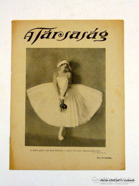 1921 március 27  /  A Társaság  /  RÉGI EREDETI ÚJSÁG Ssz.:  7075
