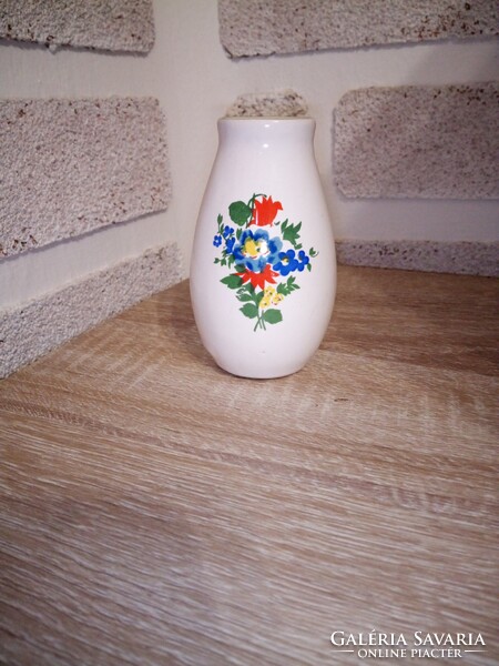 Bodrogkeresztúri kerámia váza. 9,5 cm. Hibátlan.