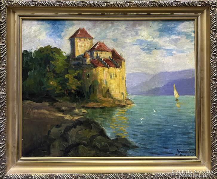Gimes Lajos (1886-1945)  Tájkép