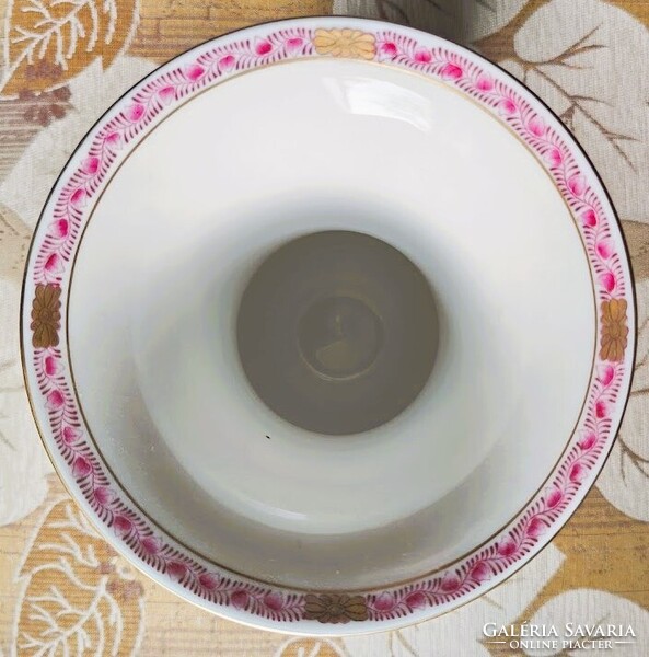 Herendi váza Apponyi mintás 25 cm