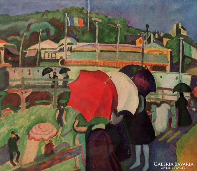 RAOUL DUFY: „PROMENADE A HONFLEUR