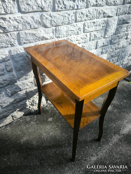 Biedermeier Art Deco stílusú Asztal, konzol asztal Posztamens home office Laptop asztal . Videó!!!