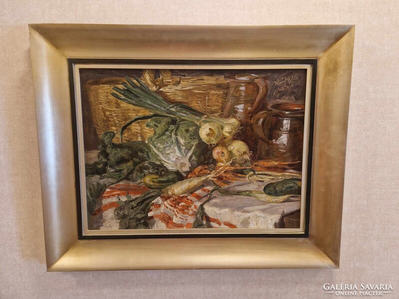 Királyfalvy Károly (1879-1964) pazar csendélete eladó