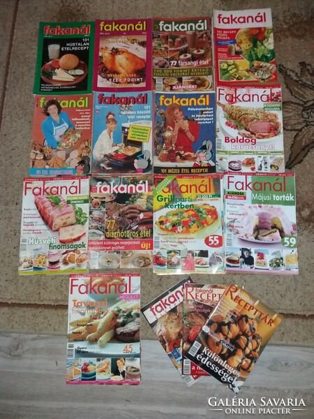 Fakanál magazinok 133 darab egyben eladó.