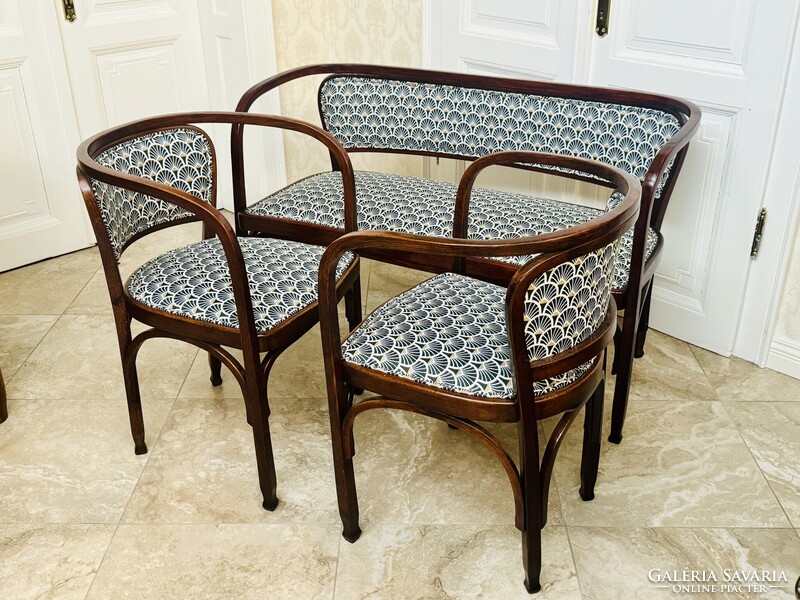 THONET garnitúra No.715 by GUSTAV SIEGEL