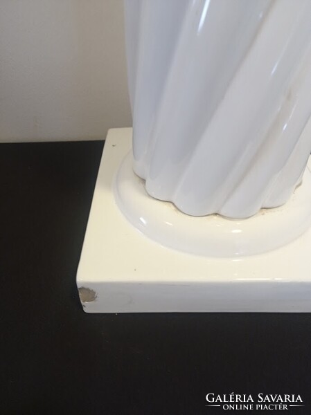 Porcelán posztamens, virág vagy szobor tartó állvány