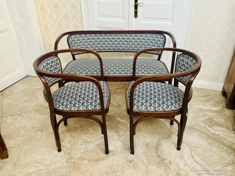 THONET garnitúra No.715 by GUSTAV SIEGEL
