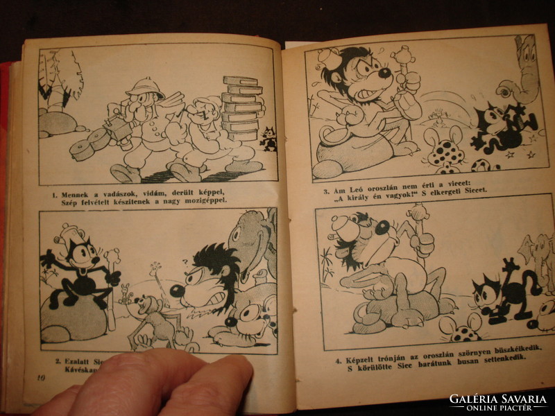 Képregények 1932-ből 17 db Boldog Ifjúságban /Sicc, Vogel Eric, stb./