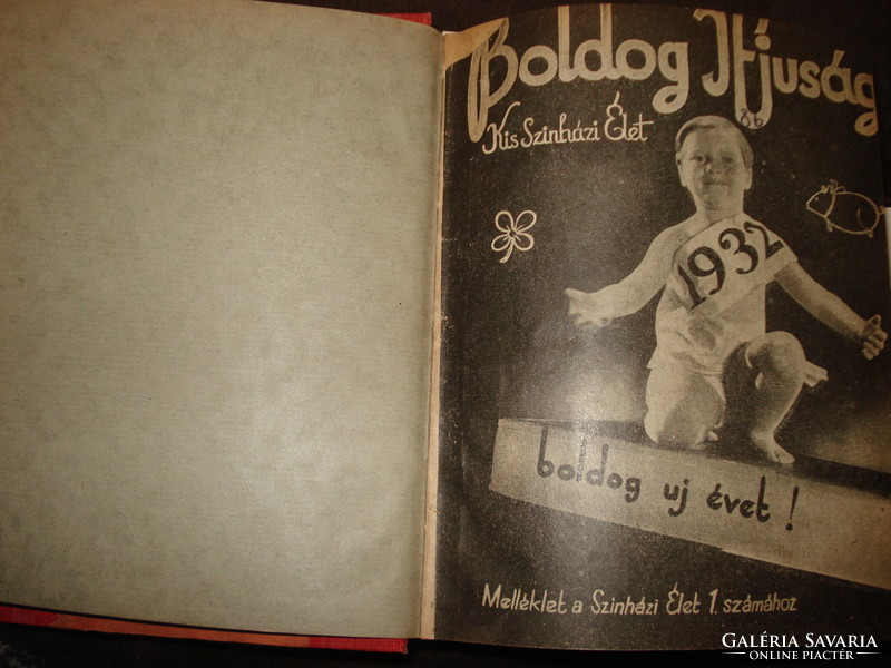 Képregények 1932-ből 17 db Boldog Ifjúságban /Sicc, Vogel Eric, stb./