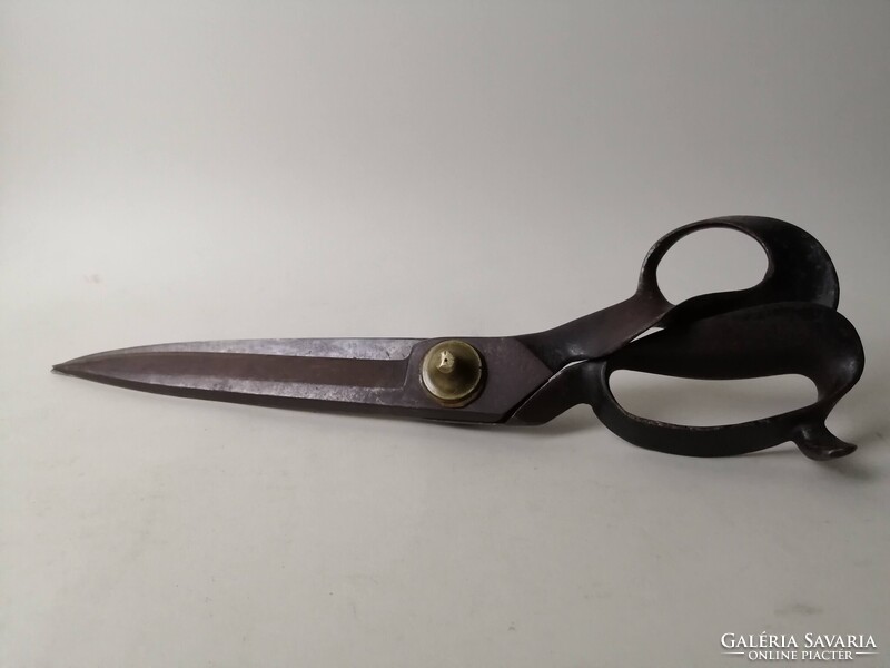 ANTIK KOVÁCSOLTVAS SZABÓ OLLÓ - 36 CM