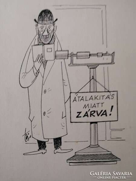 NEMES TÖRÖK JÁNOS /1907-1980/- GRAFIKUS, KARIKATURISTA