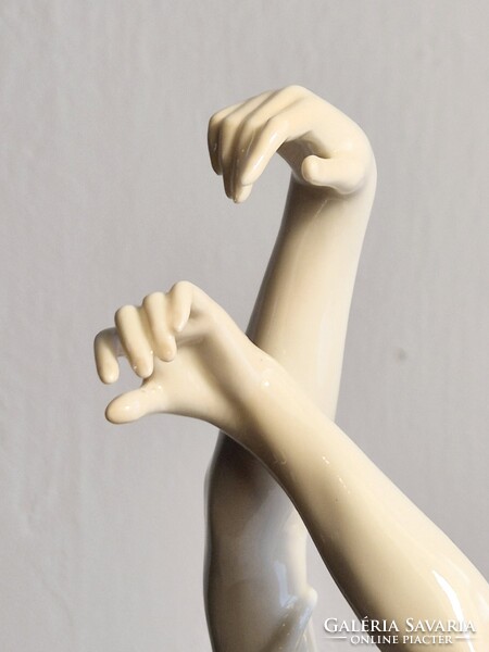 Karl ENS porcelán balerína – 32 cm – hibátlan állapotban /GYŰJTŐI RITKASÁG/