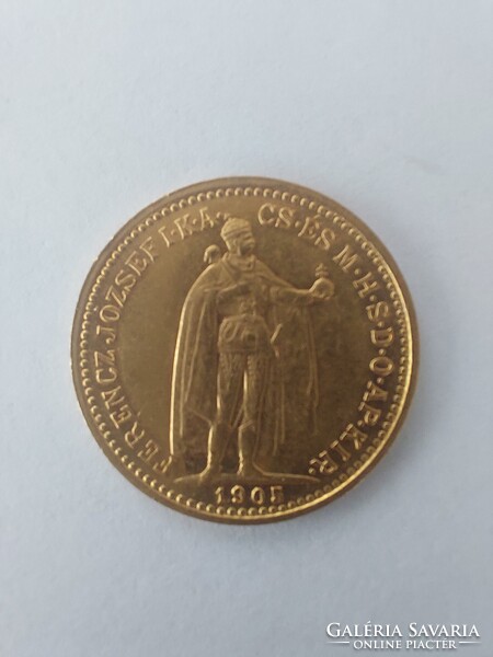 1905 Ferenc József arany 10 Korona