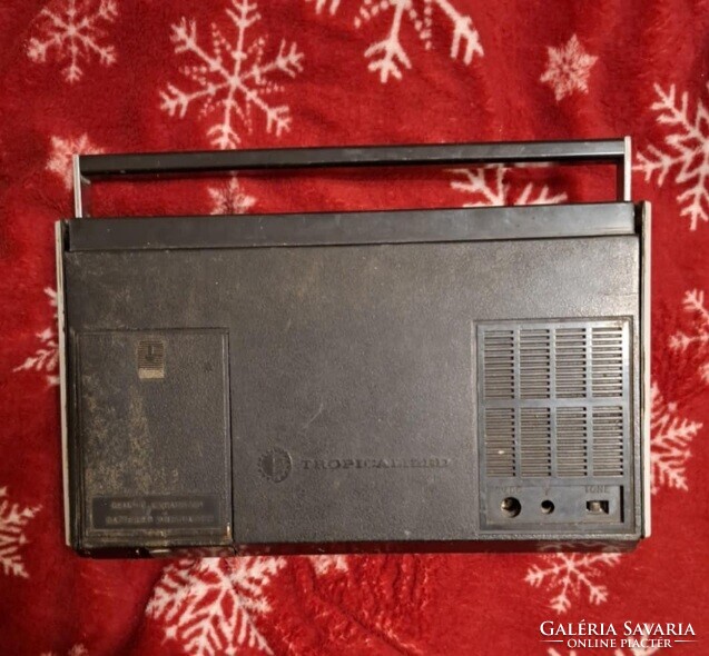 Retró, régi Philips Philetta táskarádió 1970-es évekből.