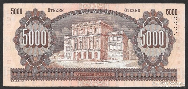 5000 forint 1995 K EF