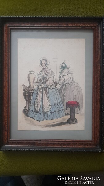 1860 ban készült divatkép 2