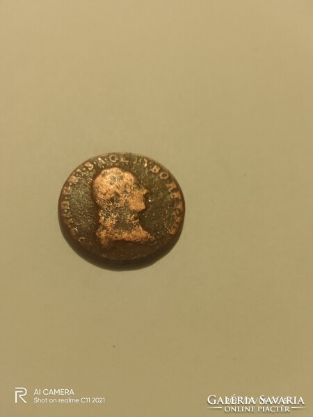 1 krajcár 1780-ból