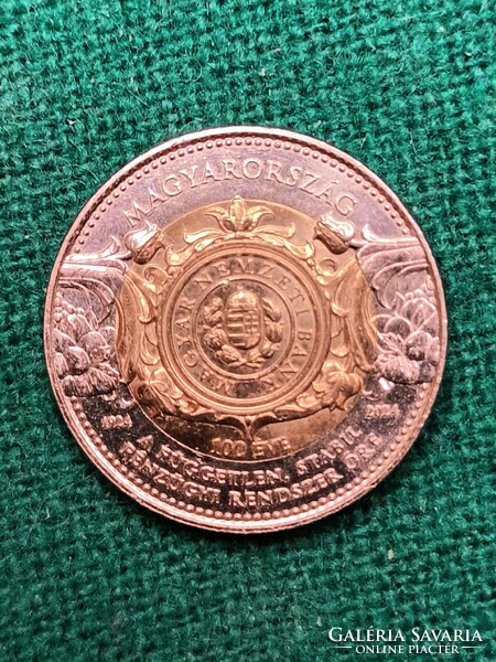 100 Forint  2024 ! 100 éves a Magyar Nemzeti Bank !