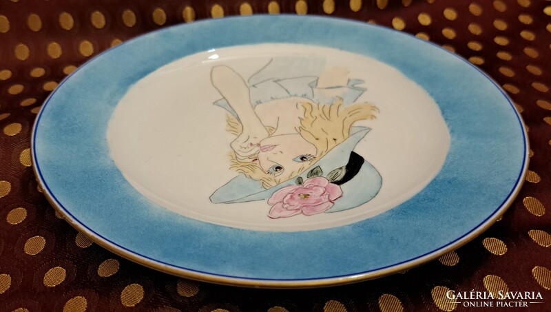 Royal Wedgwood angol portrés porcelán tányér, dísztányér 1 (5586)